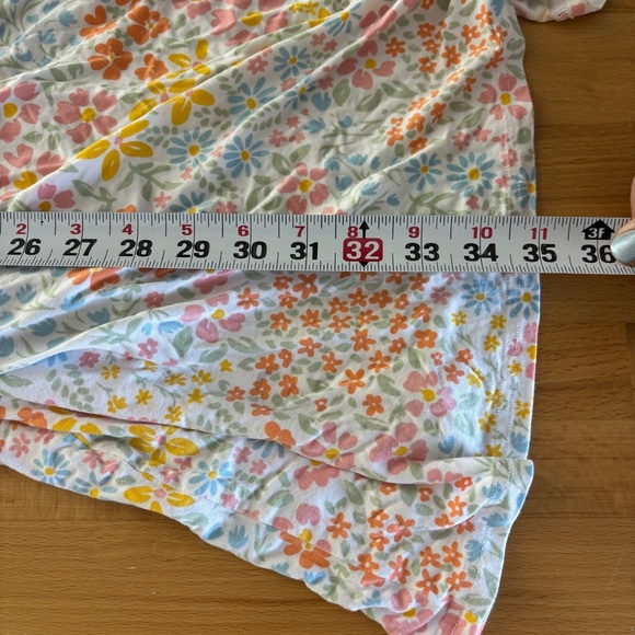 Posh Peanut Floral Daisy Lounge Robe Bamboo Viscose Soft Stretch Women’s L XL - Picture 4 of 8